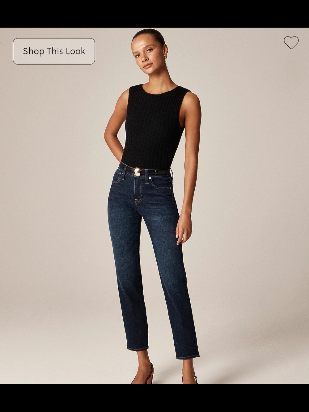 J. Crew Slim Straight Jeans in Dark Indigo | 23